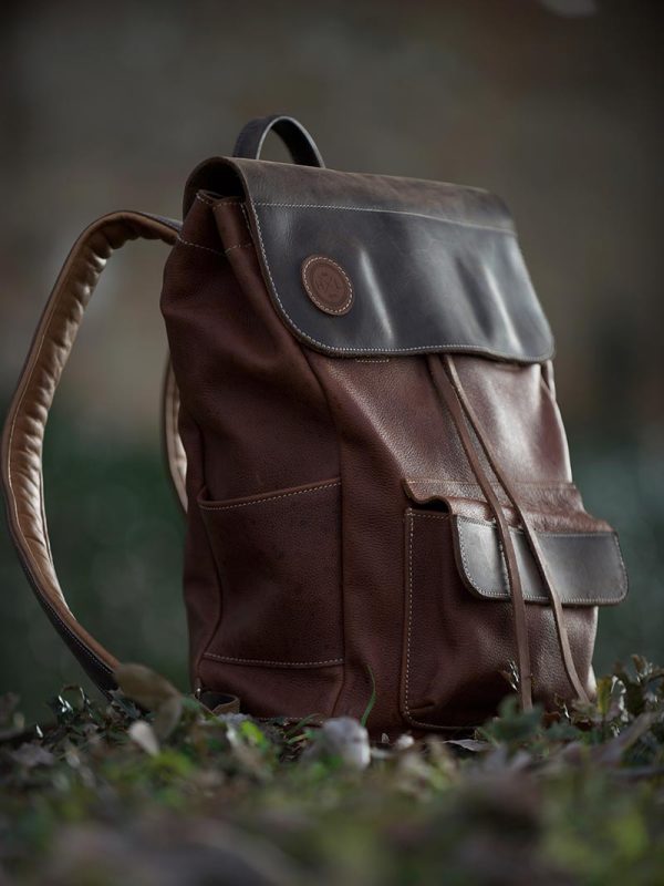 HeritageCraft Vintage Leather Backpack