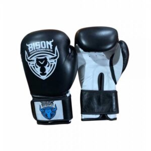 Bison Boxing Gloves – A/Leather (Black)